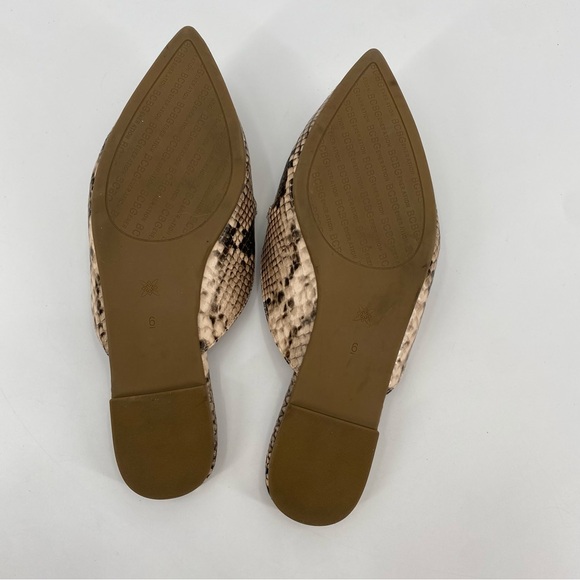 BCBGeneration Kaylin Snakeskin Pointed Toe Mule Size 6 - Picture 5 of 6